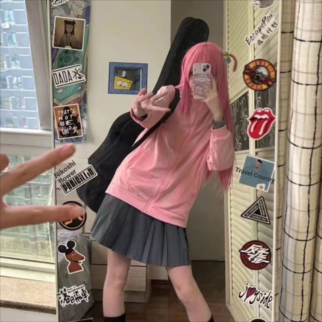 2NTB Lonely Rock cos เสื้อผ้า Pochi ซอส Ichiri Goto Kita Yudai Yamada Ryo คอสเพลย์เครื่องแต่งกายหญิง