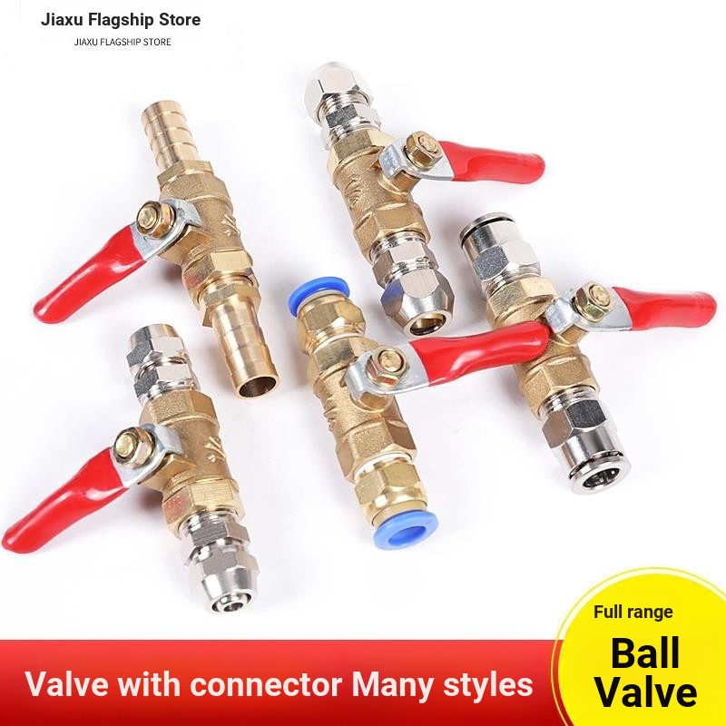 ทยค์ บี ราคาต่ํา Seckill Air ท่อ Quick Connector พร้อมสวิตช์ Pneumatic Ball Valve Airway ปรับปั๊มลมว