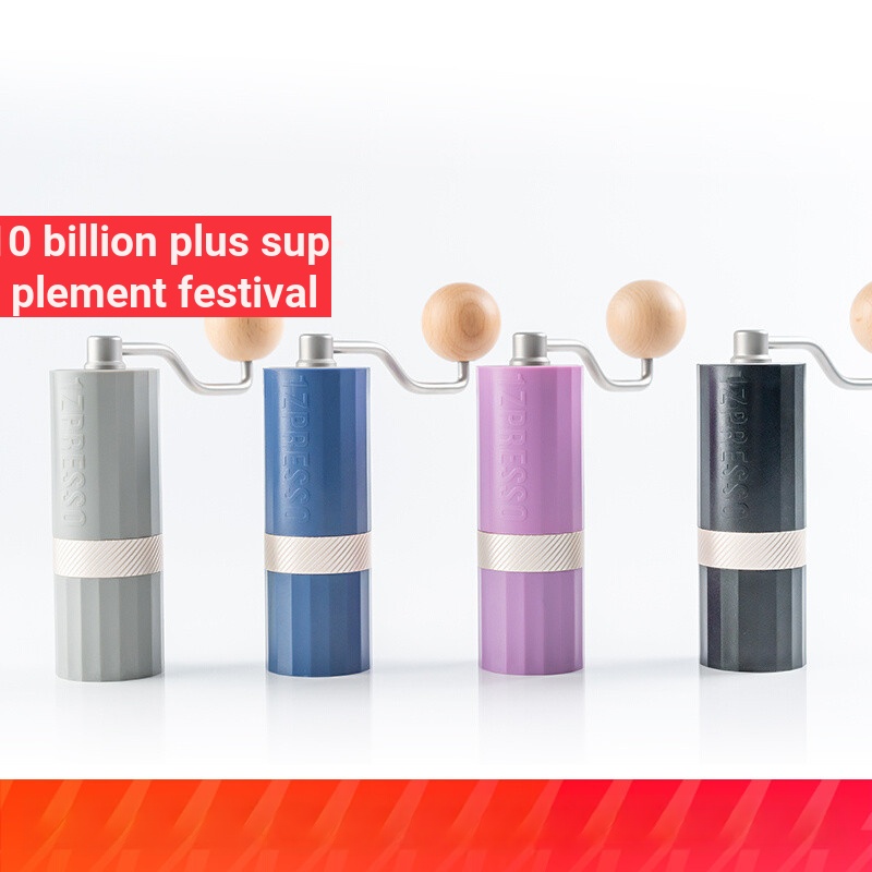 [อุปกรณ์กาแฟ] 1Zpresso Q Air Handเครื่องบดแบบพกพาHand Brewing Entryกลางแจ้งด้วยตนเองเครื่องบดเมล็ดกา