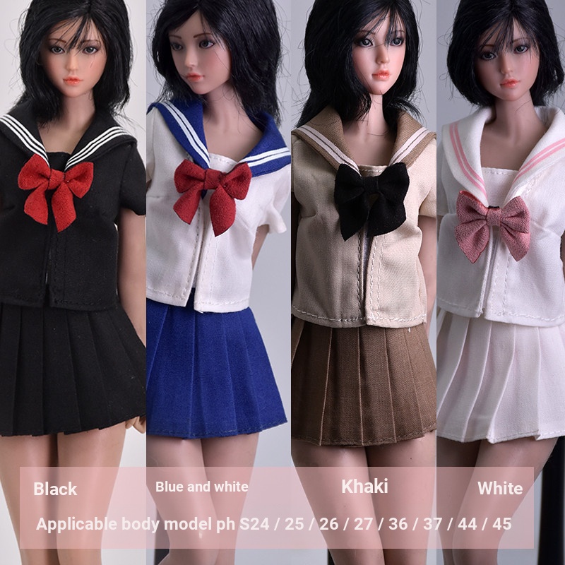 [ขนาดเล็ก] 1/6 tbleague phicen Girl Small Body Use School Uniform S44/S45