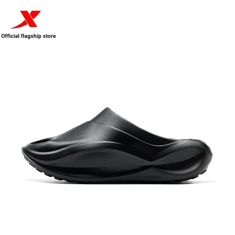 XTEP/TEP รองเท้าแตะกีฬาชาย Shark รองเท้าแตะฤดูร้อนกลางแจ้ง Anti-slip รองเท้าแตะบาสเก็ตบอลรองเท้าแตะช