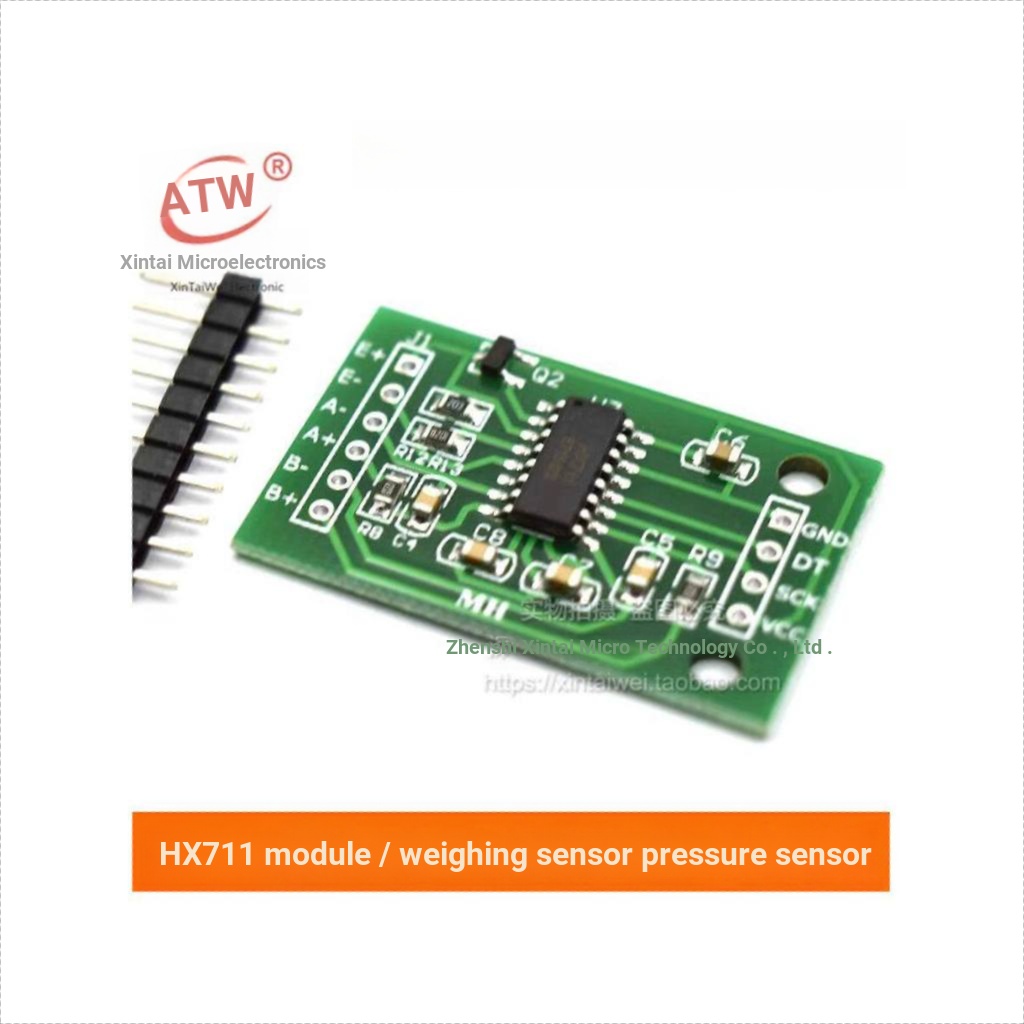 โมดูล HX711/เซ็นเซอร์นําทาง โมดูล AD ทุ่มเท/เซ็นเซอร์ความดันไมโครคอนโทรลเลอร์