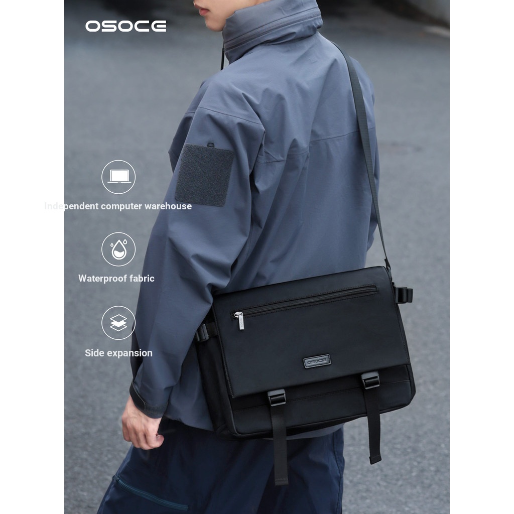 Messenger กระเป๋าด้านข้างกระเป๋าเป้สะพายหลังผู้ชาย osce Scher Messenger กระเป๋า Boy Messenger กระเป๋