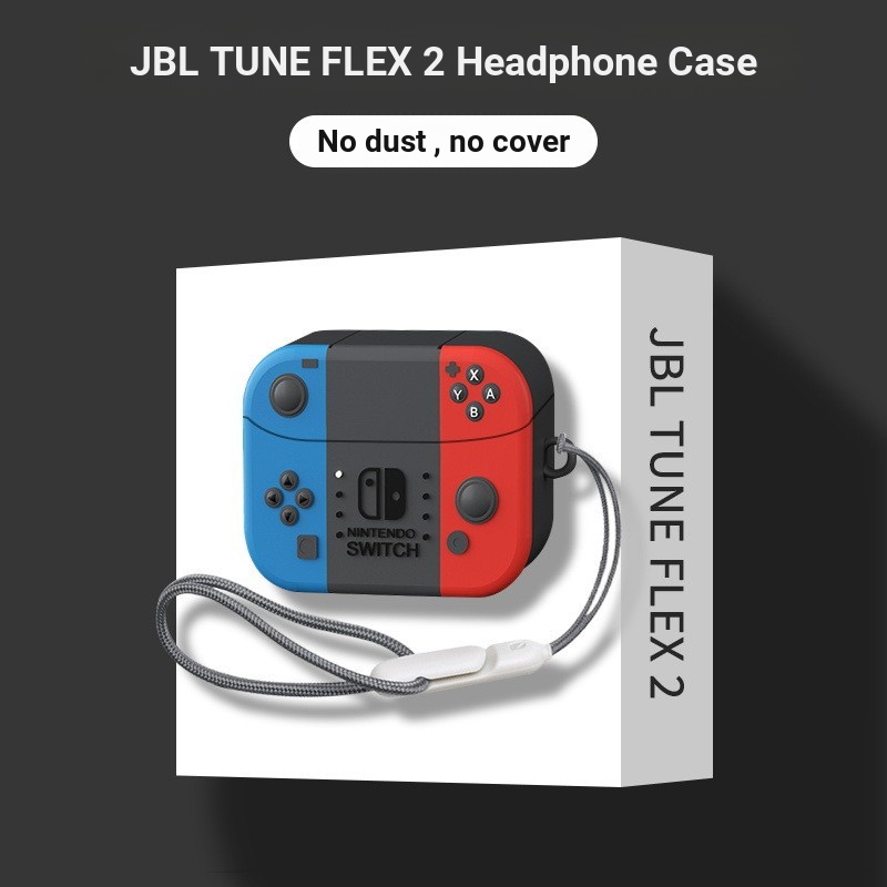 เหมาะสําหรับ JBL TUNE FLEX เคสป้องกัน jbl tune flex2 ชุดหูฟังไร้สายบลูทูธเคสป้องกัน