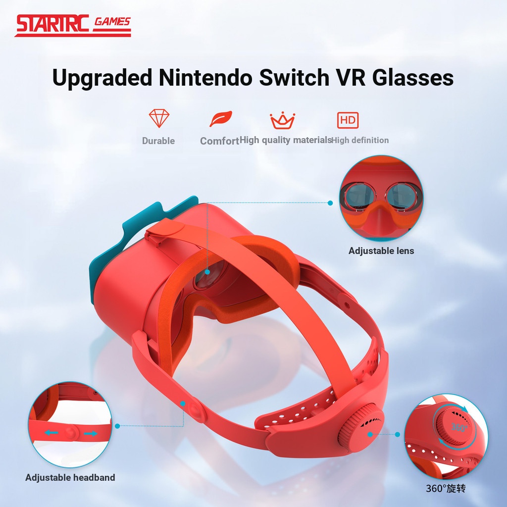 Switch HD Portable Display 3D VR Glasses Nintendo OLED เกมคอนโซล