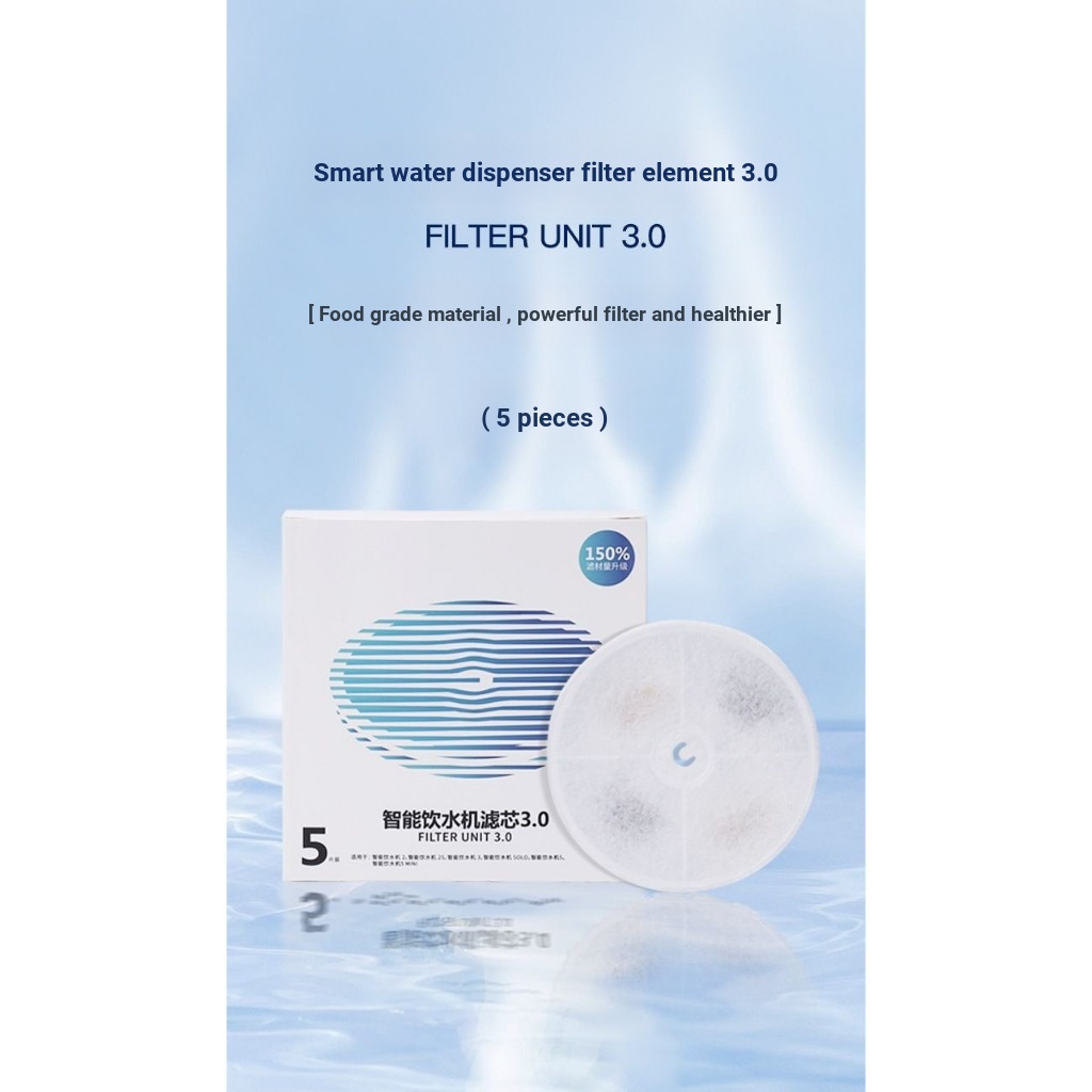 [ซื้อหนึ่งแถมหนึ่ง] Peppa PET Qijia ล่าสุด Enhanced 3.0 รุ่นอัพเกรดตลับกรองสมาร์ท PET Universal Filter Cartridge เหมาะสําหรับสองสามห้ารุ่นที่หกตู้น้ํา SOLO Series ทดแทน