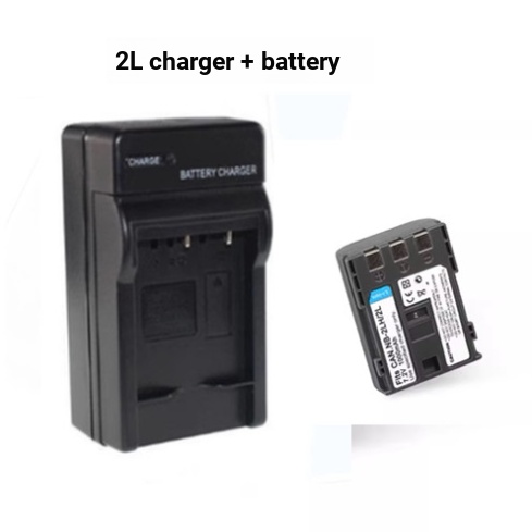 เหมาะสําหรับ Canon NB-2L 2LH เครื่องชาร์จแบตเตอรี่ MVX330i MVX350 ZR600 HG10 HFR16