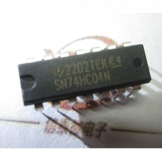 74HC04 SN74HC04N นําเข้า In-Line DIP-14,