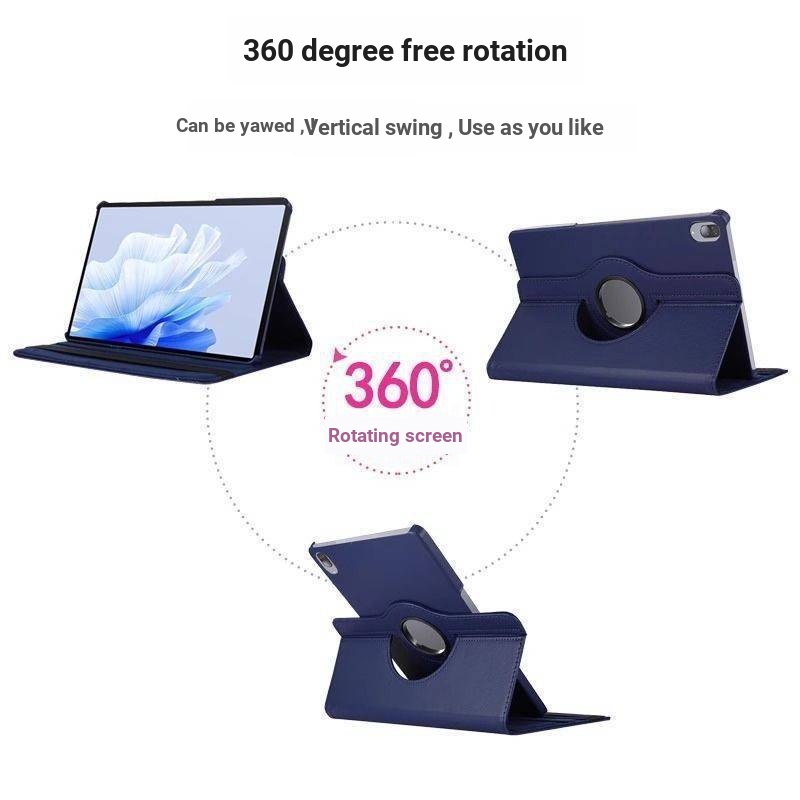 เหมาะสําหรับปี 2024 แท็บเล็ต Huawei Matepad SE 11 นิ้ว 360°เคสหนังหมุนได้ 11 นิ้ว AGS6-W10