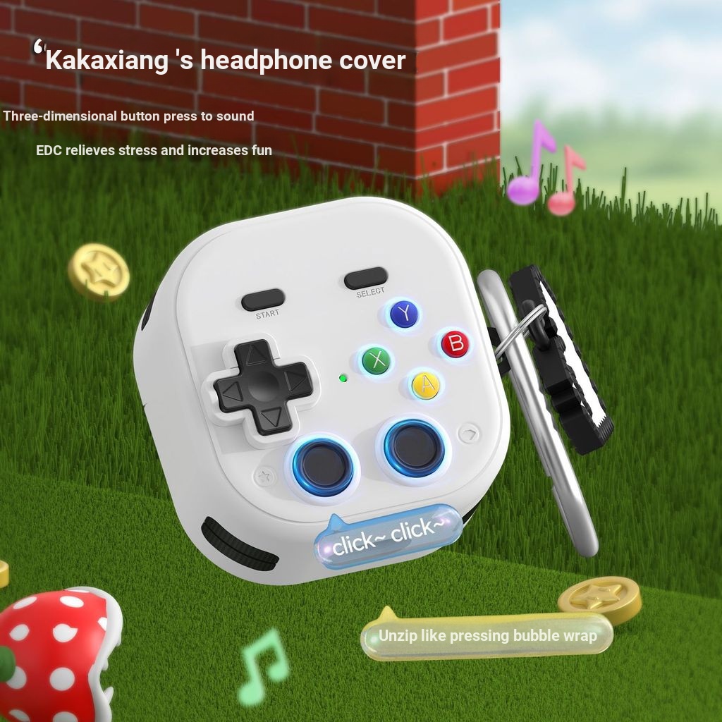 เหมาะสําหรับ Huawei clip2 เคสหูฟัง Decompression Retro Creative หูฟังบลูทูธ huaweifreeclip2 ป้องกัน