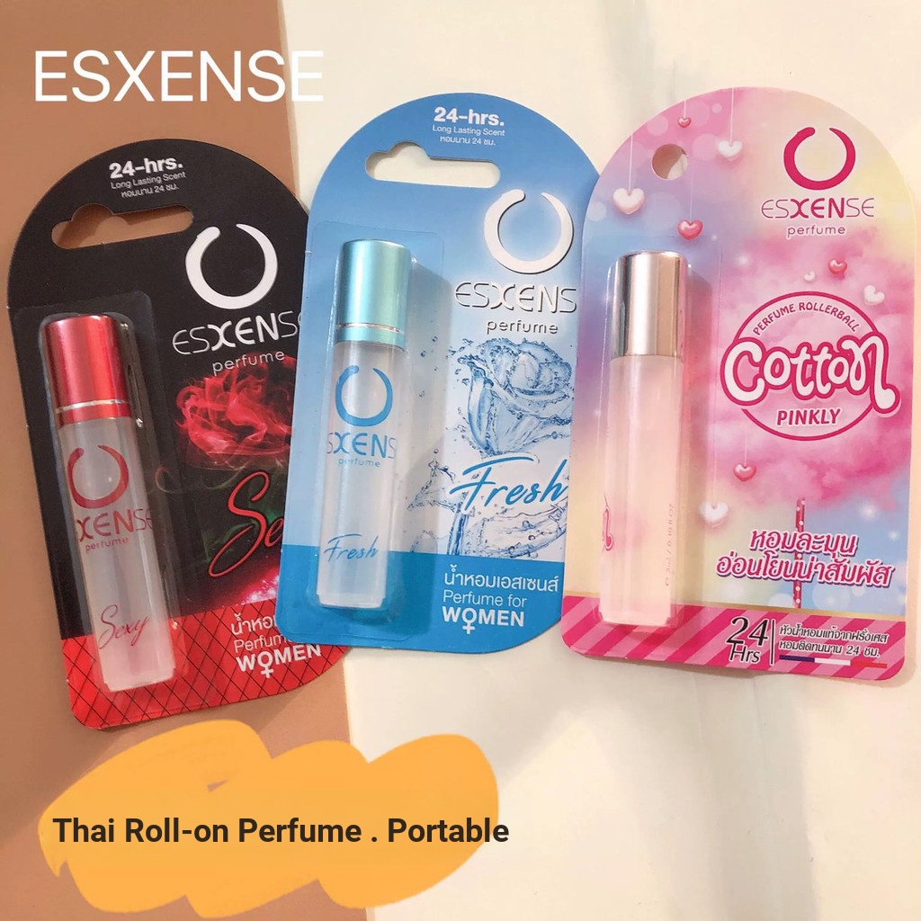 Thai Perfume esxense Portable Roll-On Perfume Male Female Student Light Fragrance Roll-On Small Fres