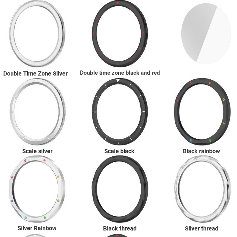 การค้าต่างประเทศที่ใช้งานได้ S4 ฝาโลหะ Xiaomi S4 BEZEL Xiaomi Watch Mi Watch S4 S3 Bezel