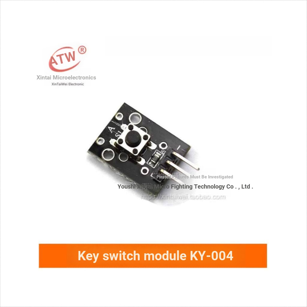 Micro Switch Tact Switch โมดูลสวิตช์ปุ่มกด 1 บิต KY-004