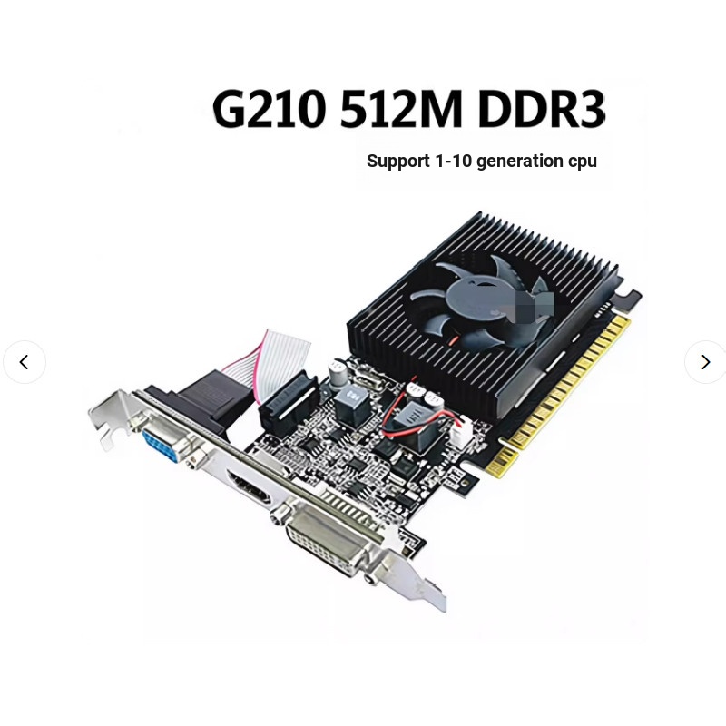 GT730 4g 750 2G DDR3 แชสซีขนาดเล็กเครื่องแสงคอมพิวเตอร์กราฟิกการ์ด 610 210 1G มีดการ์ดครึ่งสูง