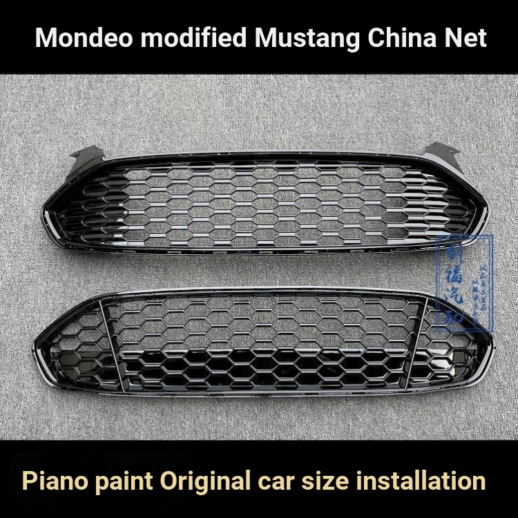 Ford Mondeo 13-16 Honeycomb Mesh Mustang Medium Mesh Front Grille
