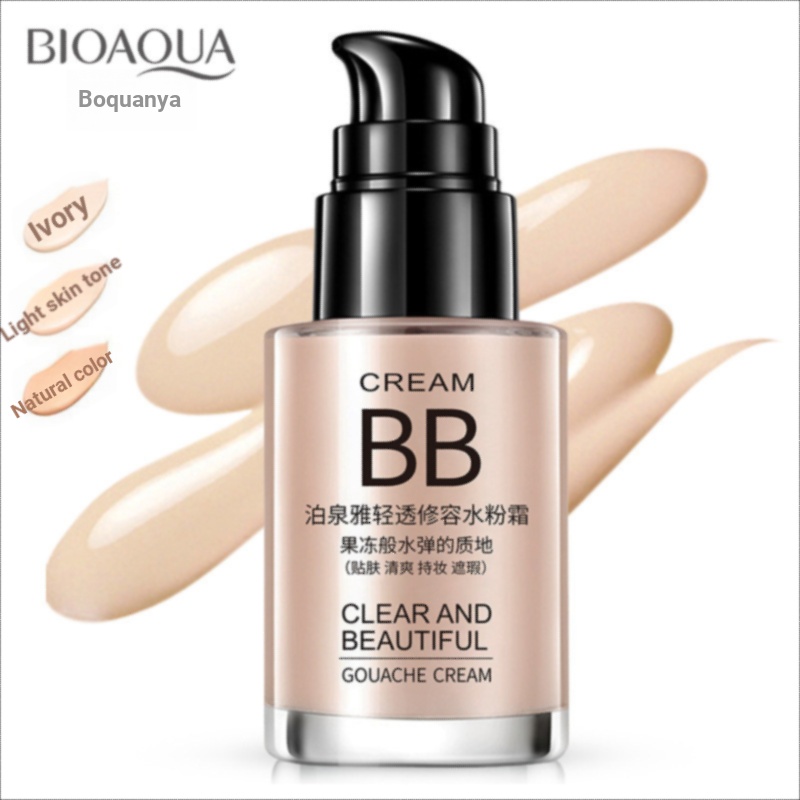 Poquanya Clear Repairing Toner Cream BB Cream Foundation คอนซีลเลอร์ Moisturizing Foundation Cream ผ
