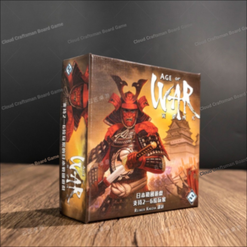 Sengoku Age White Core Hard Board รุ่นอัพเกรด Out of Print Board Game Dice Siege Board Game Japanese Happy Party ผู้เล่นหลายคนเกมกระดาน Interactive การ์ดเกม