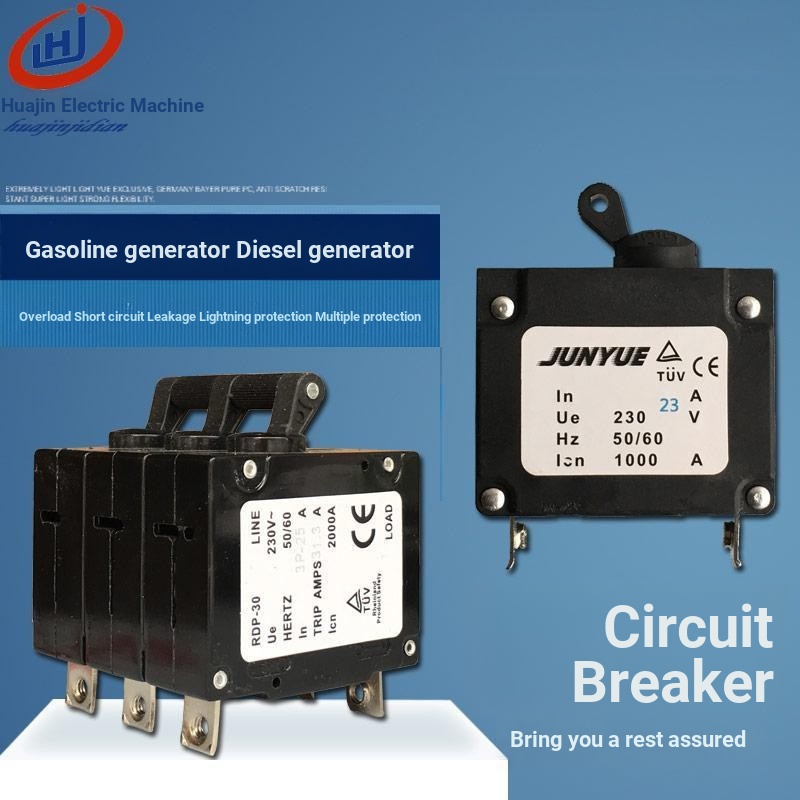Tyk 8.16 เครื่องกําเนิดไฟฟ้าเบนซินอุปกรณ์เสริม 9.1/11/13A 23A 25A Circuit Breaker 2/6.5kw เปิด Air ส