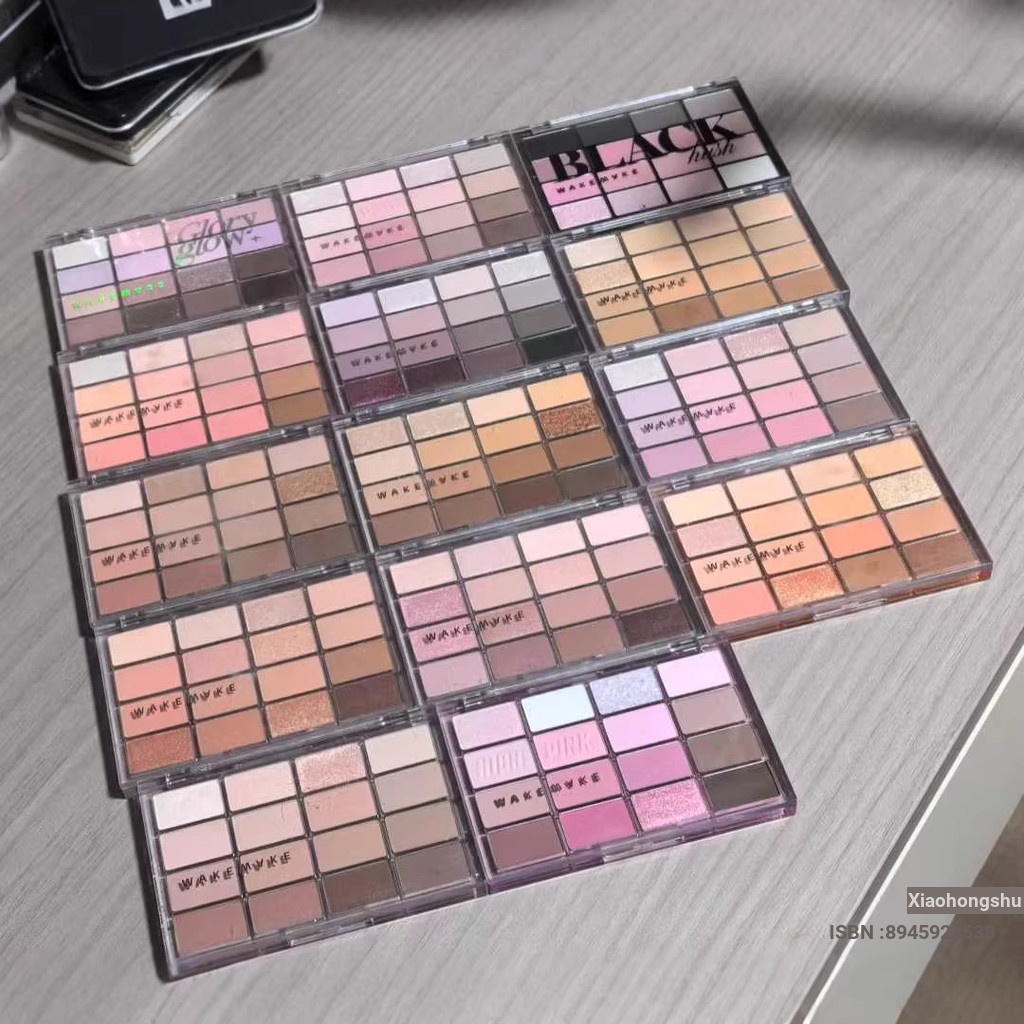 CD Lift Korean Matte Pink Bright 16 Color Bead Lying Silkworm wakemake Earth Eyeshadow UTGL