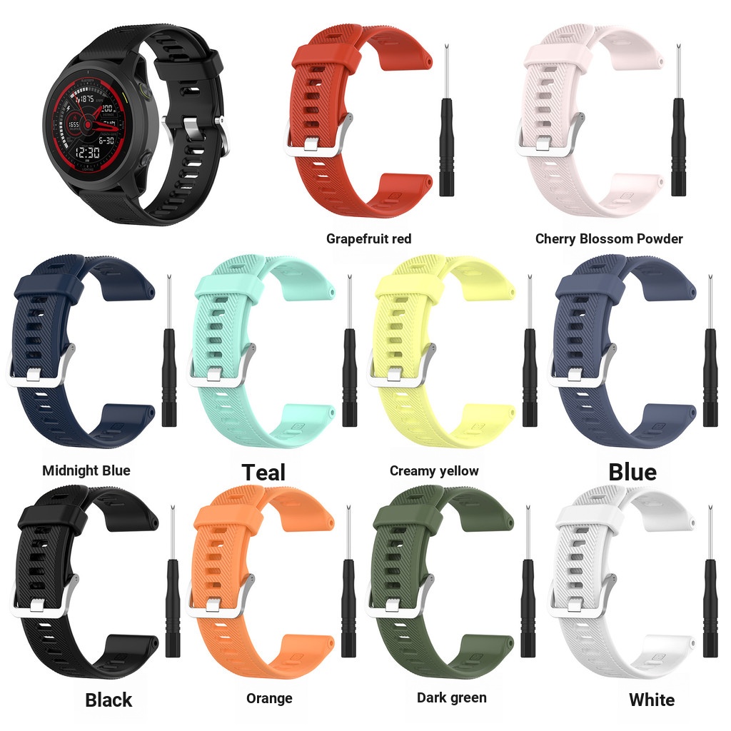 เหมาะสําหรับนาฬิกา Garmin Forerunner745 สายรัดอย่างเป็นทางการ 745XT สายซิลิโคน