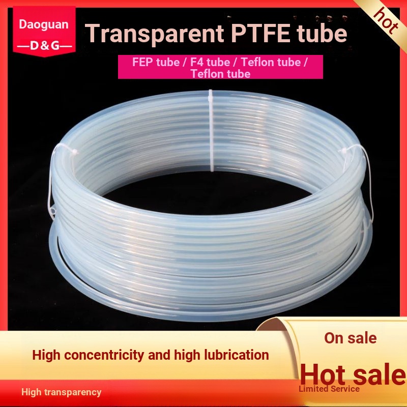 Sip Teflon Tube PFA FEP F46 4/6/8/10 หลอดโพลีเอทิลีนโปร่งใสเทฟลอนเทฟลอนเทฟลอน