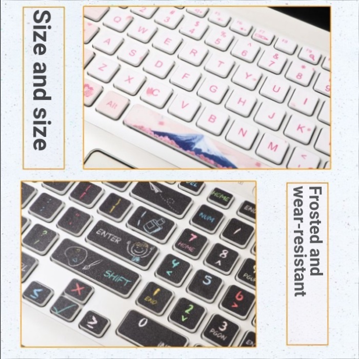 911MP Thor P1 PLUS Yewang 911M/GT/MP/Targa/PRO ชุดสติ๊กเกอร์แป้นพิมพ์แล็ปท็อป