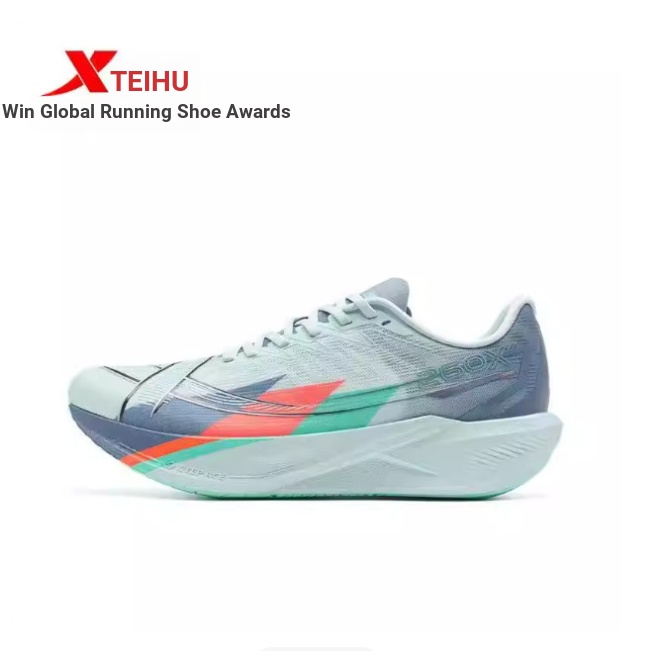 XTEP/TEP 260X2.0 รองเท้าวิ่งรองเท้าผู้ชายฤดูใบไม้ร่วงฤดูหนาวแผ่นคาร์บอน Racing Training รองเท้าวิ่ง 