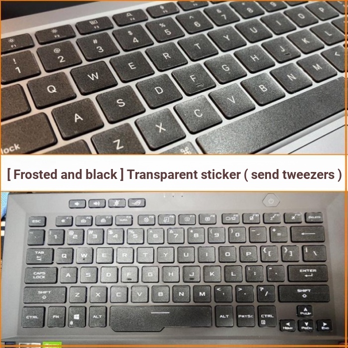 โปร่งใสโปร่งใส Frosted Thor 911MR Assassination Star MT/Wild King Zero Air Star Wars สติกเกอร์แป้นพิ