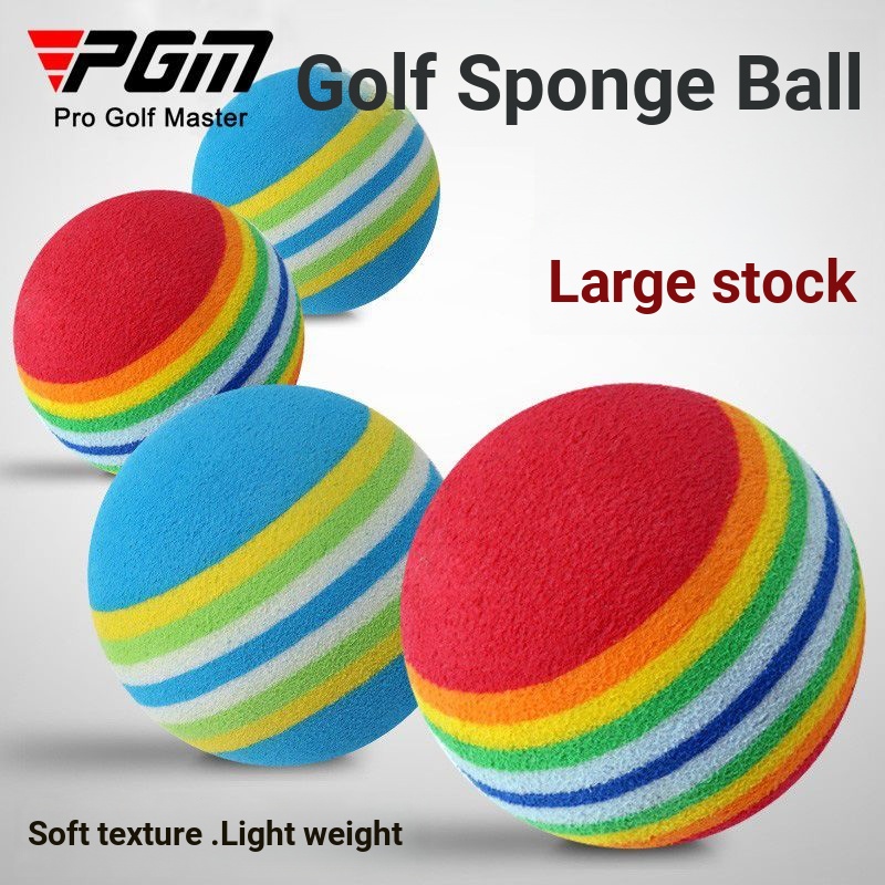 PGM Dedicated Indoor Ball Golf Practice Ball Golf Sponge Ball Color Goods Golf