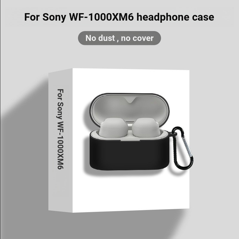 เหมาะสําหรับ Sonywf1000xm6 กรณี Sony WF-1000XM6 หูฟังป้องกันกรณี Sony WF-1000XM5 หูฟัง Sony หูฟังอุป