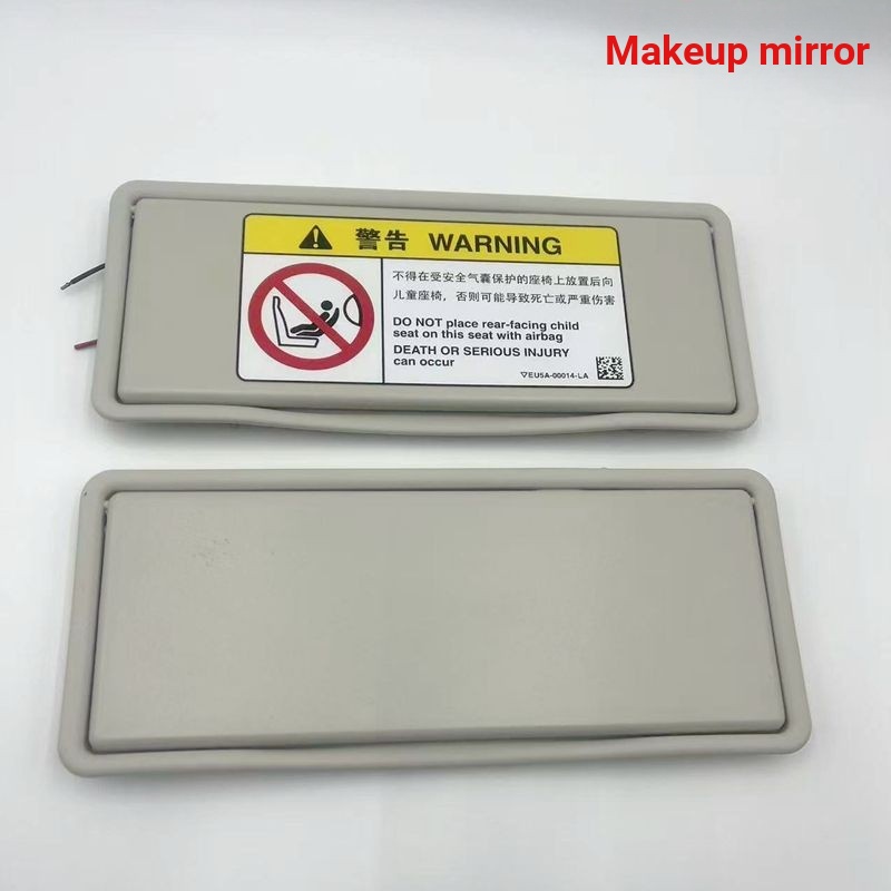 Ford 12-18 Fox Winning Carnival Sun Visor กระจกแต่งหน้ากระจกบังแดดฝาครอบกระจกกรอบ