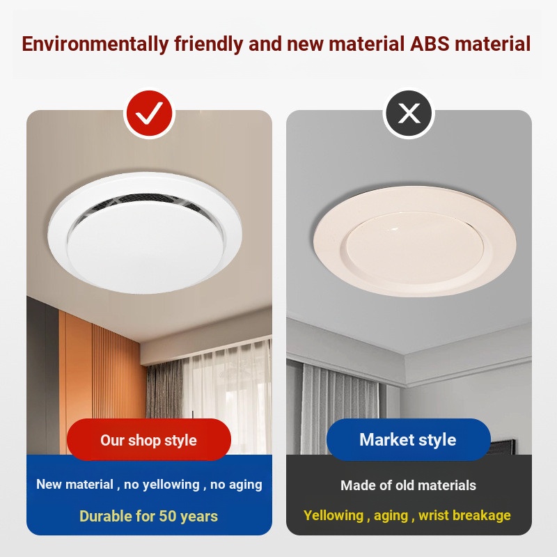 ไทค์ 8.สไตล์ใหม่ Circlip Air Outlet กลับ Air Outlet ในร่มปรับไอเสีย Outlet ระบบรอบ Air Outlet ไอเสีย