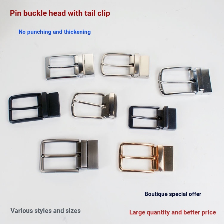 Tyk 1115 ราคา Pin Buckle ผู้ชายผู้หญิงเข็มขัดหัวเข็มขัดคลิปหางหัวเข็มขัดหัวเข็มขัดเข็มขัดโลหะผสมหัวเ