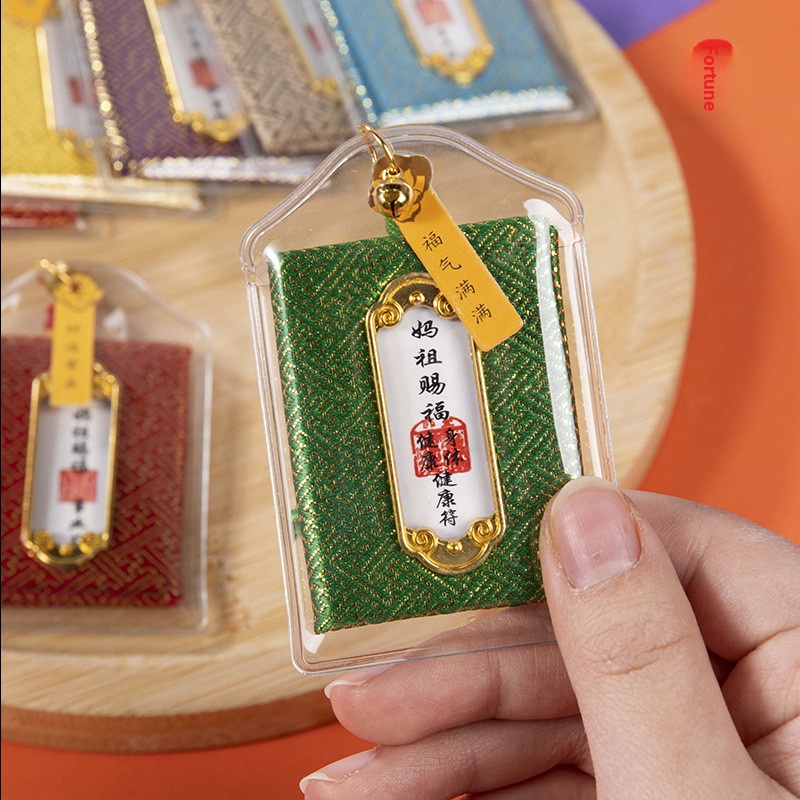 Mazu Blessing Wish Sachet Safe Symbol View Area Blessing Bag Yushou Pendant Sachet Blessing Healthy 