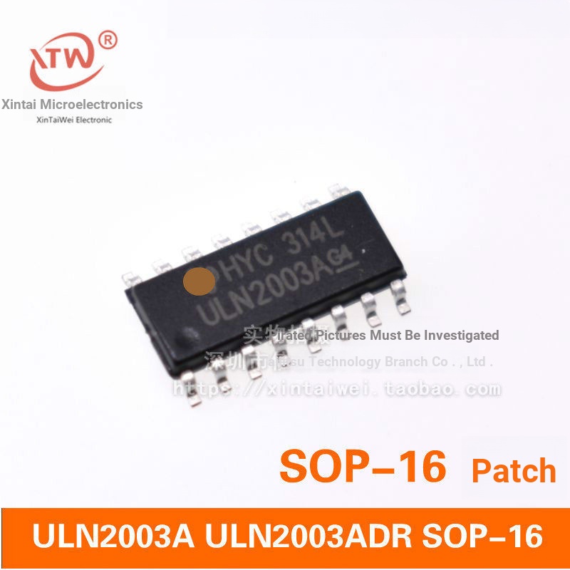 ULN2003 ULN2003A ULN2003ADR บรรจุภัณฑ์ SOP-16 นําเข้า