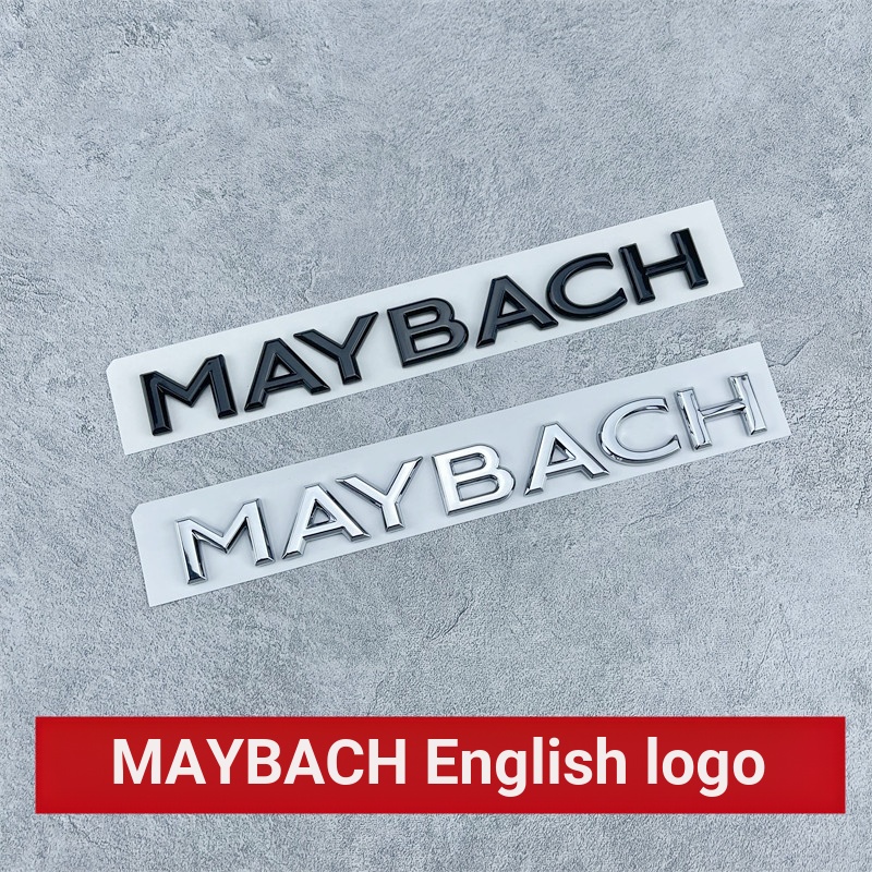 เหมาะสําหรับ S-Class GLS MAYBACH Wordmark MAYBACH ด้านหลังหาง Mark GLS600 S480S680 MAYBACH รถ Mark