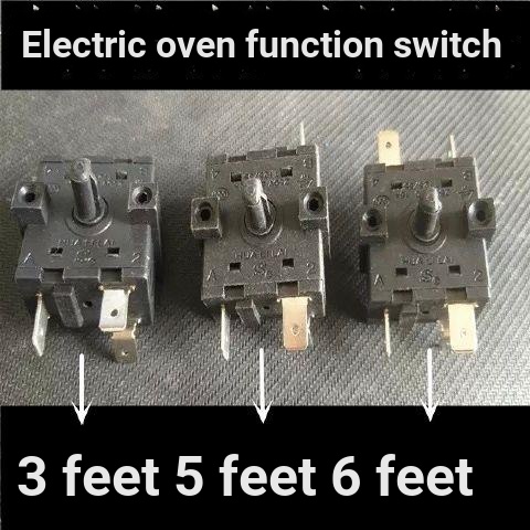 Grans ไฟฟ้าเตาอบฟังก์ชั่นเลือกสวิทช์ปรับ 3 Pins 5 Pins 6 Pins FZ31-9