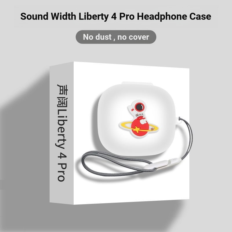 เสียงกว้าง liberty4Pro เคสหูฟังกันกระแทก Ank Liberty 4 Pro Noise Cancelling หูฟังบลูทูธป้องกันกรณี