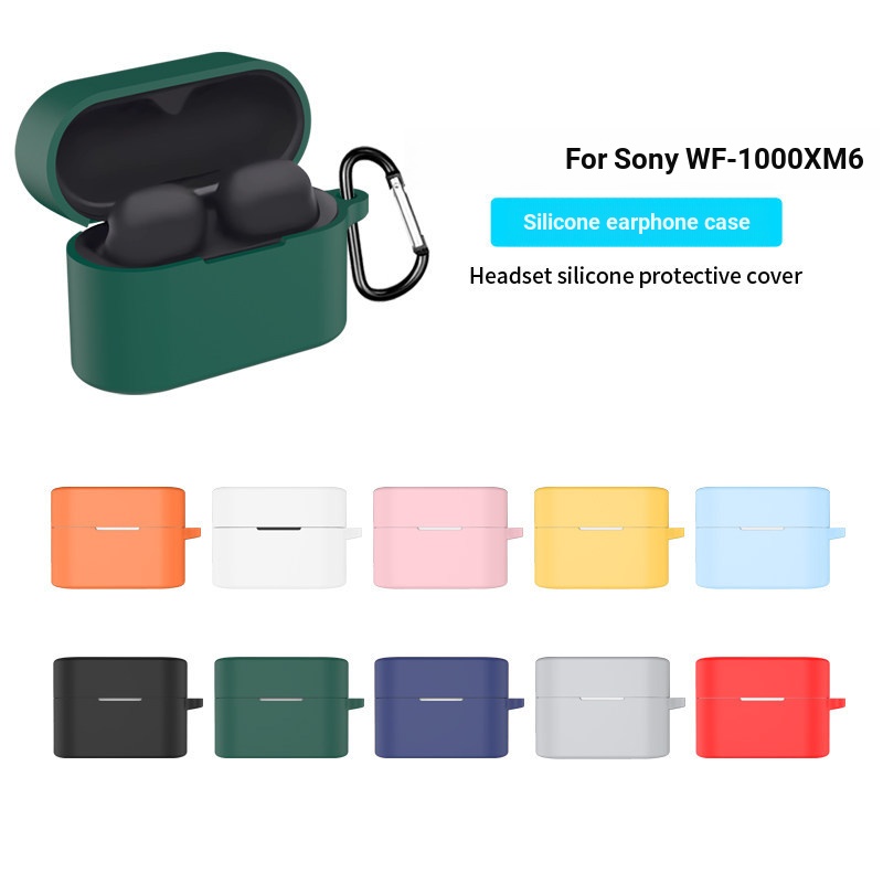 เหมาะสําหรับ sony sony wf1000xm6 เคสป้องกัน sony WF-1000XM6/5/4 หูฟังป้องกันกรณี sony xm6 หูฟังบลูทู