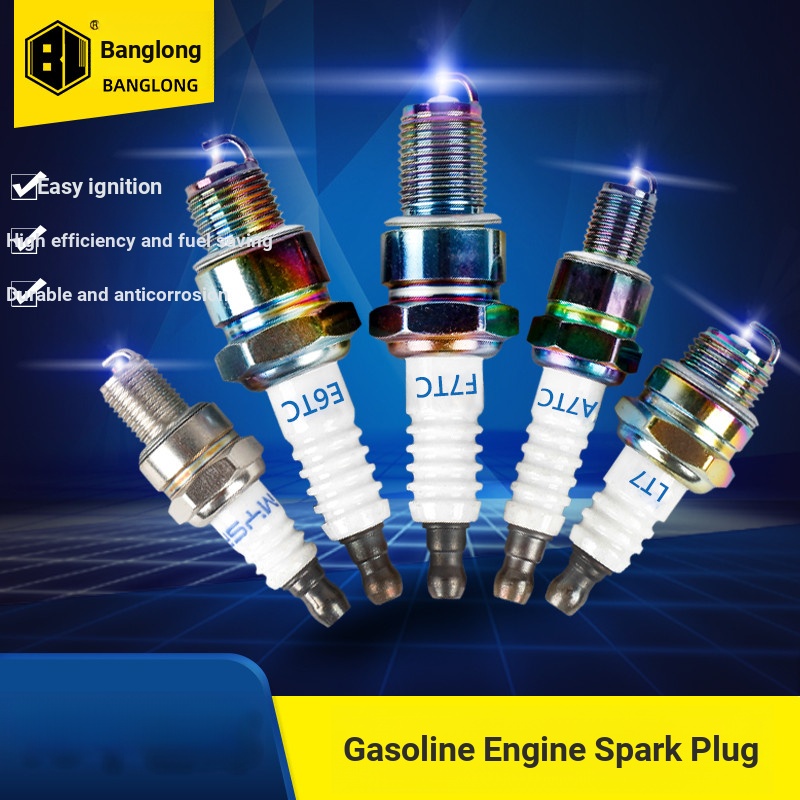 บี. บี. เครื่องยนต์เบนซินอุปกรณ์เสริมปั๊ม Microcultivator Spark Plug 170F เครื่องกําเนิดไฟฟ้า L7T เค