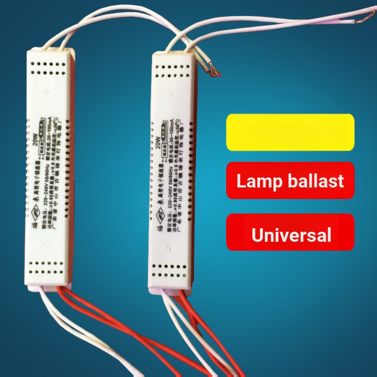 Tyk b.กระจกเรืองแสงโคมไฟบัลลาสต์อิเล็กทรอนิกส์วงจรเรียงกระแส T4T5 โคมไฟบัลลาสต์ 8-22W Universal U1PM