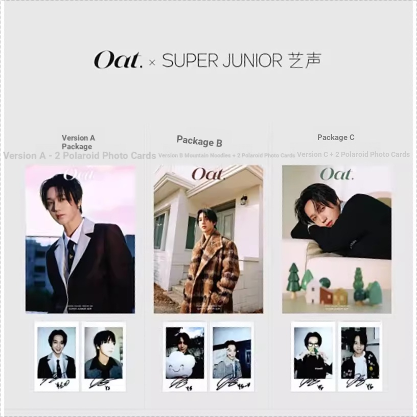 Yesung yesung OAT Cover Character Art Sound รุ่น ABC โปสเตอร์โฟโต้การ์ดโพลารอยด์ SJ