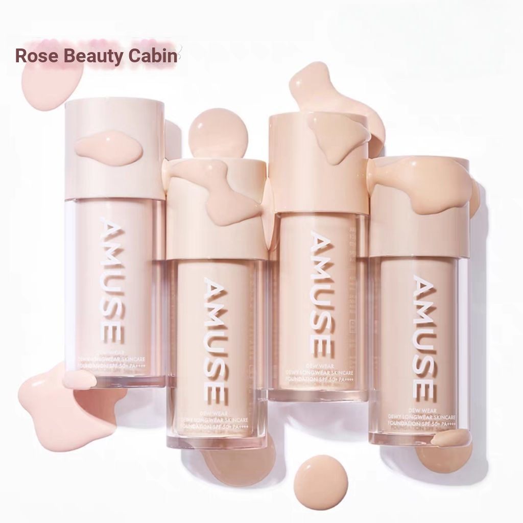 เกาหลี เกาหลี AMUSE Liquid Foundation Dew Fruit Jelly ครีมผิวคอนซีลเลอร์ผสมผิวแห้งฤดูใบไม้ร่วงฤดูหนา