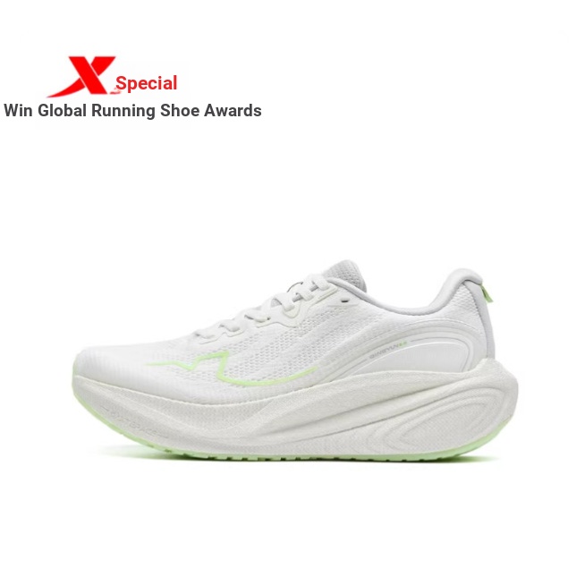 XTEP/Tebu Qingyun 2.0 丨 รองเท้าวิ่งรองเท้าผู้หญิงรองเท้าผู้ชาย [พัดลม Chengcheng สไตล์เดียวกัน] รองเ