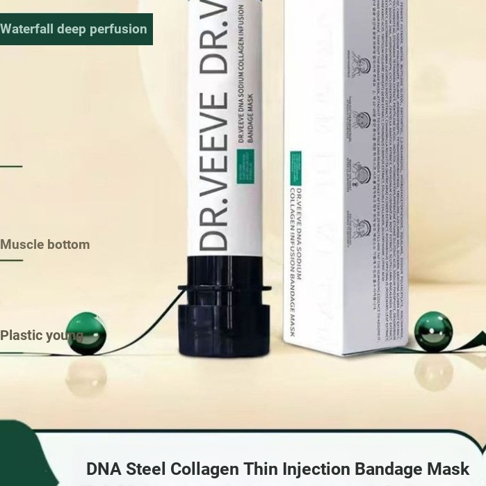 DR.VEEVE DNA Sodium Collagen น้ําตก Infusion Bandage Test Tube Mask