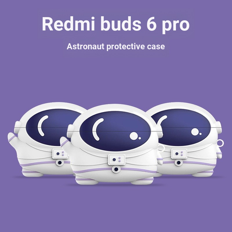 เหมาะสําหรับ Redmi Redmi Buds6pro หูฟังป้องกันกรณี Xiaomi Redmi Buds6pro หูฟังป้องกันกรณี