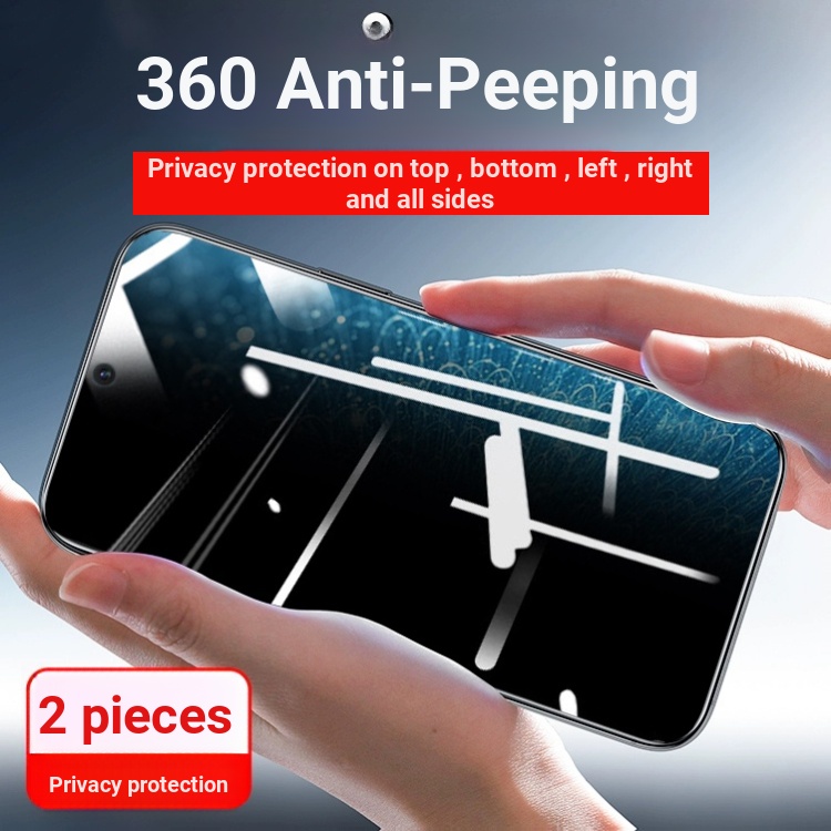 เหมาะสําหรับ vivo iQOO10 ฟิล์มป้องกันการแอบเต็ม V2217A ฟิล์มนิรภัย 360 องศาโทรศัพท์มือถือป้องกันความ