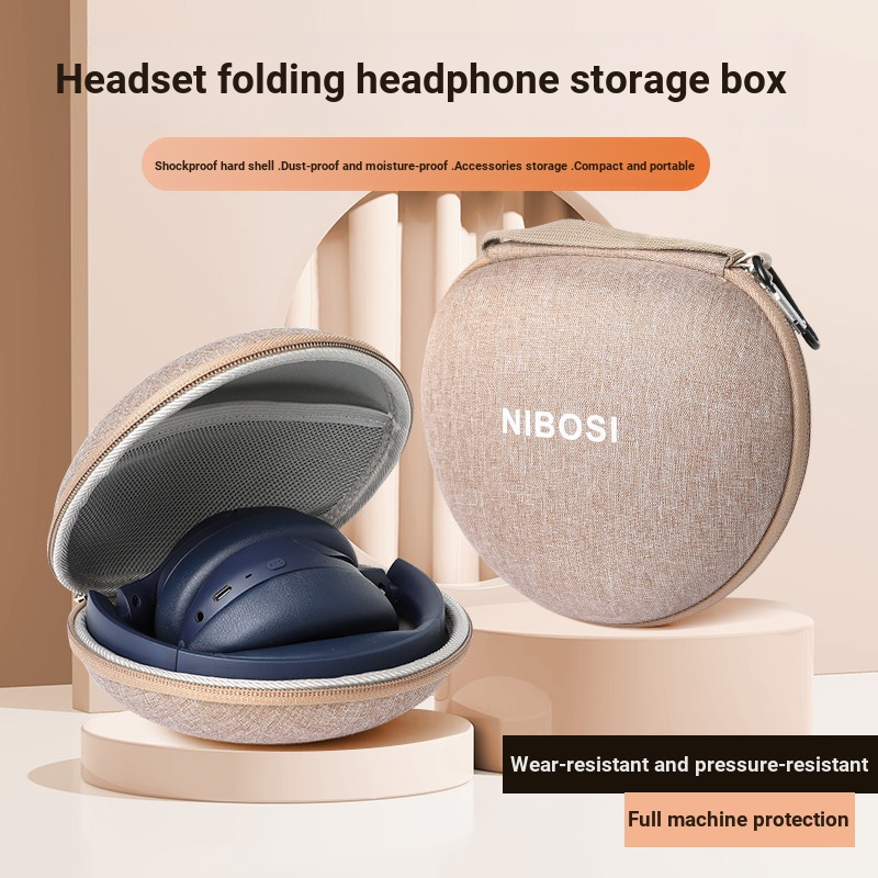 เหมาะสําหรับ L760NC/770NC/IKF King S3.0/QCY H3PRO/beats studio3/solo4 กล่องเก็บหูฟัง