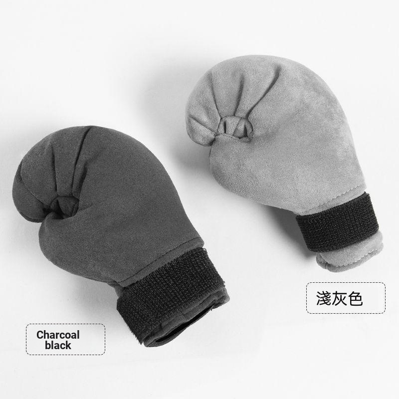 Creative Boxing Car Gear Grip Cover ตกแต่งเกียร์การปรับเปลี่ยนเกียร์คันโยกฝาครอบเกียร์ฝาครอบป้องกันมืออัตโนมัติ - รูปที่ 5