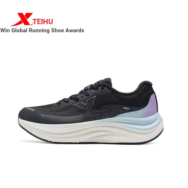 XTEP/Tebu Qingyun LITE 丨 รองเท้าวิ่งรองเท้าผู้หญิงรองเท้าผู้ชายรองเท้ากีฬาไล่น้ําทนต่อการสึกหรอ Shoc